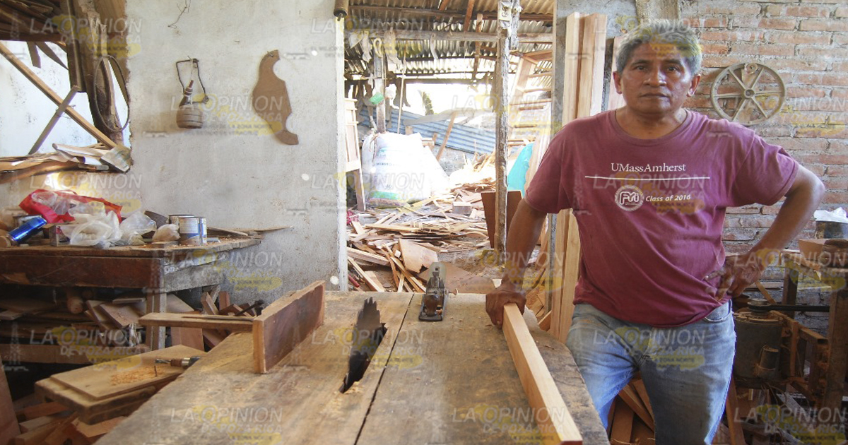 Año de bajas ventas, lamentan carpinteros