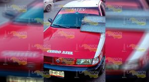 Causo destrozos con su camioneta en la zona centro