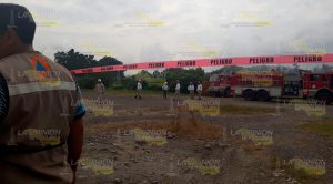 Video: Se incendia batería del pozo 55 de Plan de Ayala