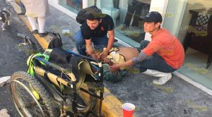 Discapacitado sufre fuerte insolación y convulsiona