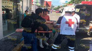 Discapacitado sufre fuerte insolación y convulsiona