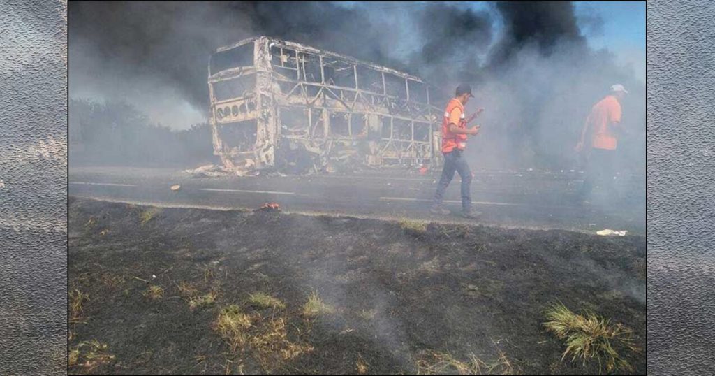 Con fracturas y quemaduras los heridos de choque en Tamaulipas