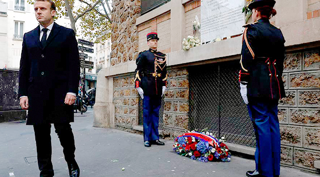 Francia recuerda a víctimas de atentados en París