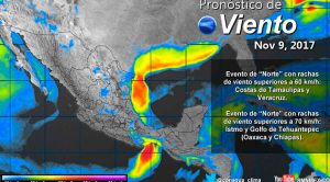 Frente frío 9 provocará bajas temperaturas
