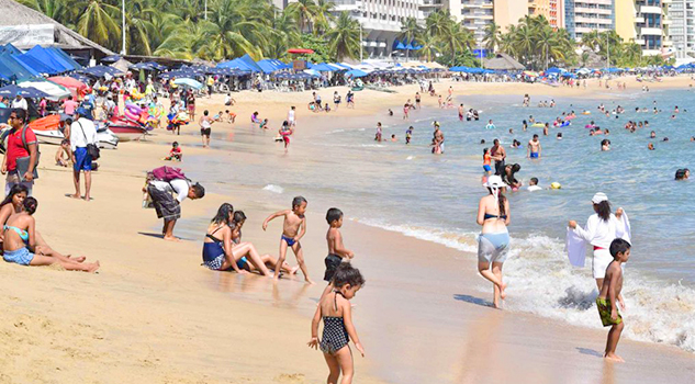 Guerrero tiene el tercer lugar nacional en recepción de turistas: Sectur