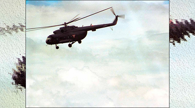Cae helicóptero militar mientras fumigaba droga