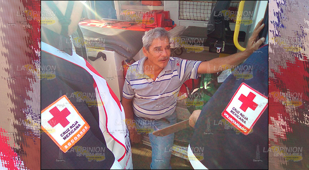 Cae repentinamente al suelo y con convulsiona
