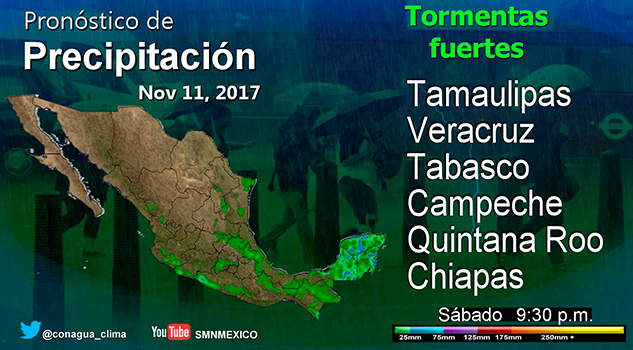 ¡Prepárate! Se esperan tormentas nocturnas en seis estados
