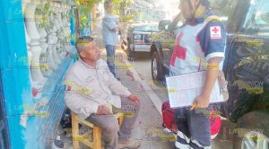 Jardinero apunto del desmayo