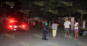 Agredido a machetazos por su vecino.