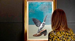 ¡Eureka! Descubren última pieza de una pintura de Magritte