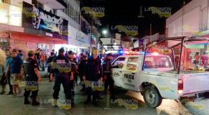 Batalla campal entre uniformados