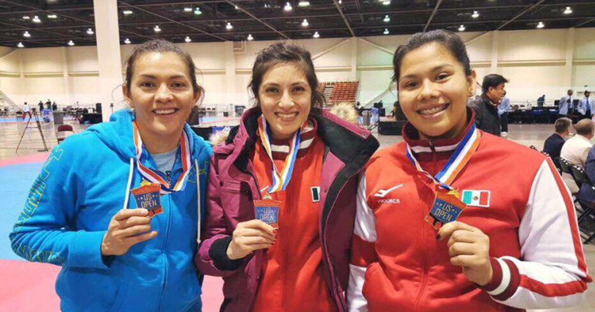 Mexicanas en el top 10 mundial de Taekwondo