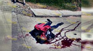 Trágica muerte de un motociclista