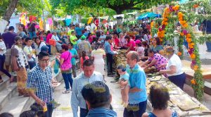 Tradicional tamal xantolero en Tantoyuca