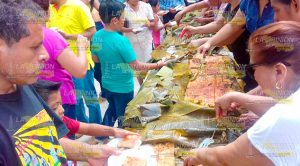Tradicional tamal xantolero en Tantoyuca