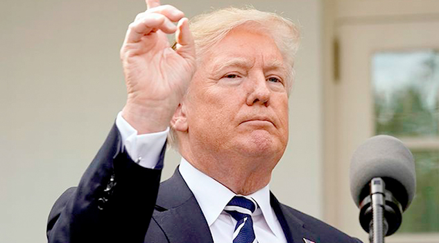 Trump anuncia que hará una ''declaración importante'' al llegar a Washington