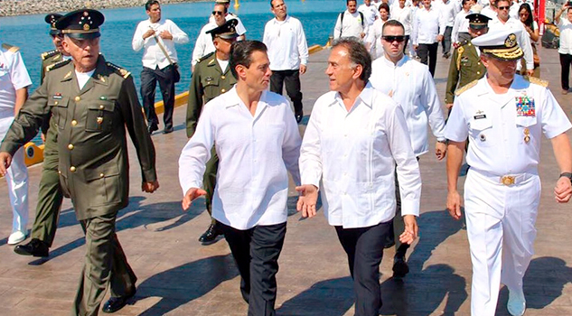 Policías Naval y Militar se quedarán en Veracruz hasta que termine la administración: Yunes