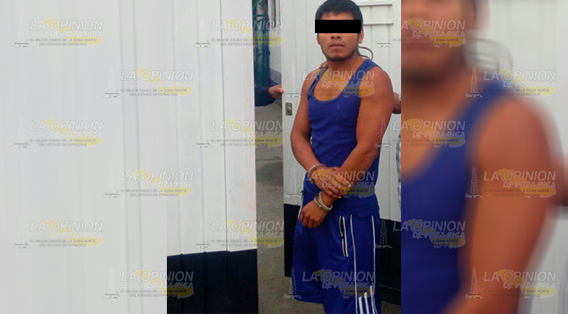 Aprehenden a albañil por violencia familiar Aprehenden Albañil Violencia Familiar