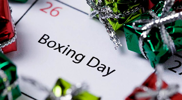 Con 'Boxing Day' de plato fuerte, actividad deportiva no se detiene