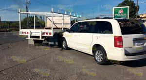 Choque en la López Mateo Choque Lopez Mateo