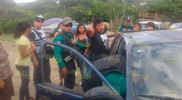 Detienen a hijos de Agente Municipal Detienen Hijos Agente Municipal