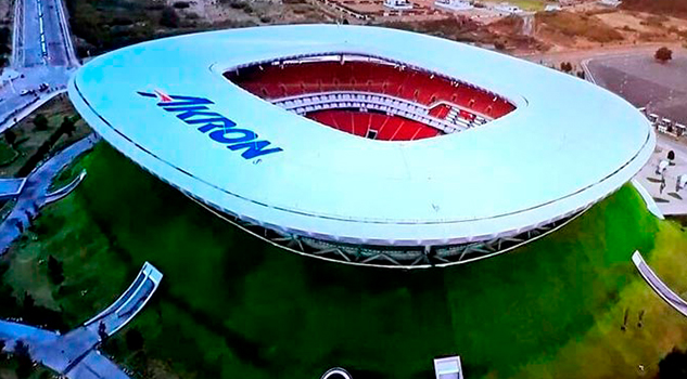 Tras un año de negociaciones, Chivas anunció su Estadio Akron Estadio Chivas Akron