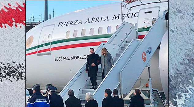 Llega Peña Nieto a París para visita de trabajo a la OCDE