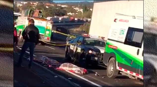 Mueren 8 peregrinos en accidente sobre autopista México-Puebla; permanece cerrada