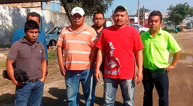 Paran rehabilitación de la Coatza-Mina; trabajadores exigen pagos Paran Rehabilitación Coatza Mina Trabajadores Exigen Pagos
