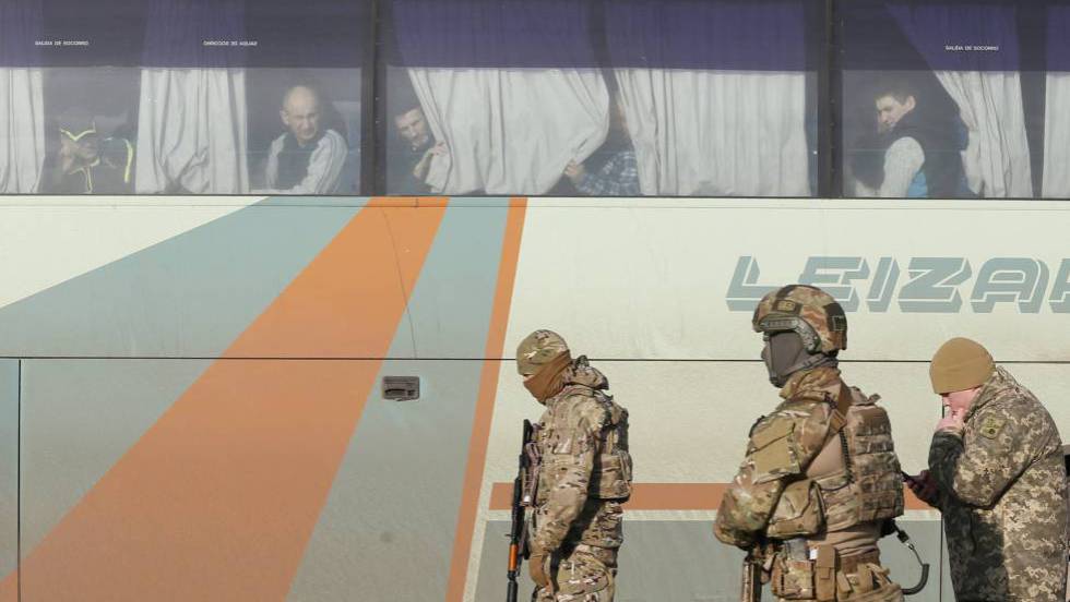 Ucrania Líderes Separatistas Concluyen Gran Intercambio Prisioneros