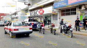 ¡Asaltan HSBC!
