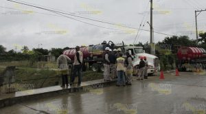 Derrame de chapopote contamina el río Papantepec