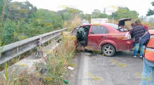 Mujeres heridas en choque