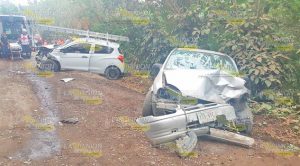Chocan de frente; hay 3 lesionados