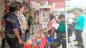 Comerciantes de pirotecnia se manifiestan en la Fuerza Civil