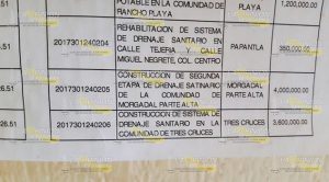 No realizaron drenaje sanitario