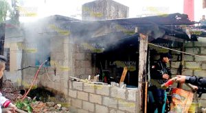 Solo daño deja incendio en vivienda