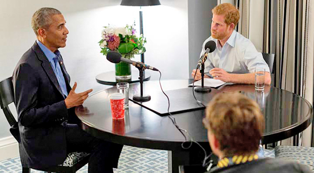 Obama alerta contra redes sociales en entrevista con príncipe Enrique