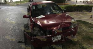 #Video Irresponsable conductor; choca y se da a la fuga