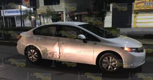 #Video Irresponsable conductor; choca y se da a la fuga