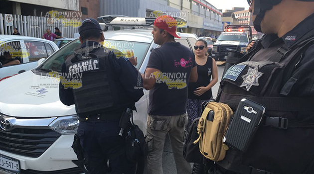 Se lían taxista y particular (Video)