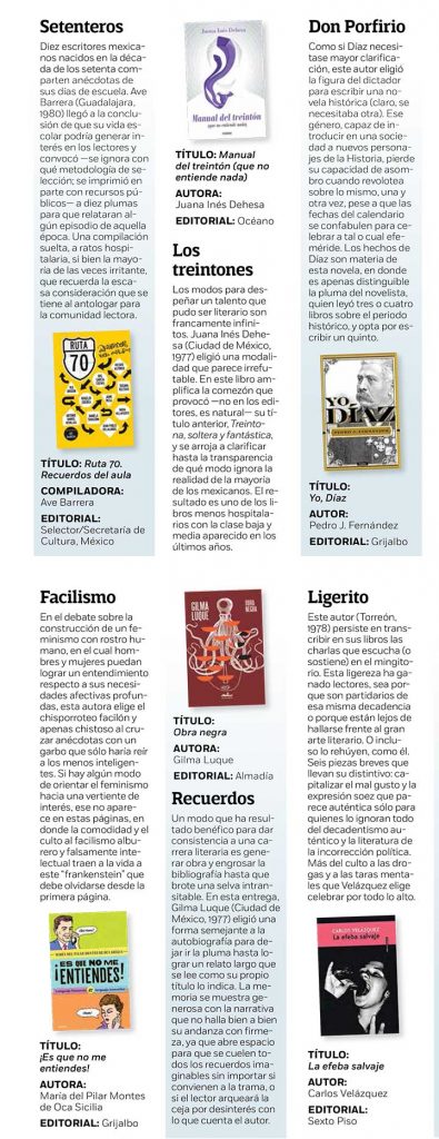 Libros para mejor ocasión