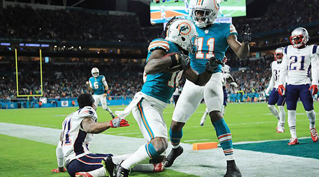 ¡Sorpresa! Miami vence a los Patriots