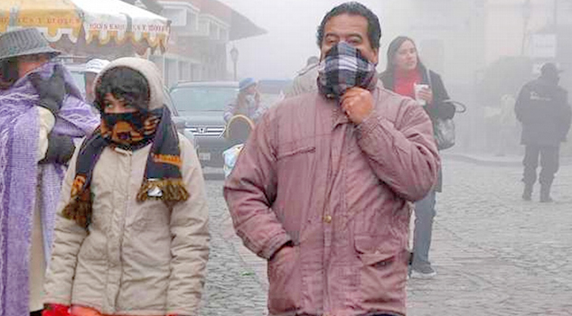 Intensa masa de aire polar mantendrá ambiente frío en la mayor parte del país: SMN