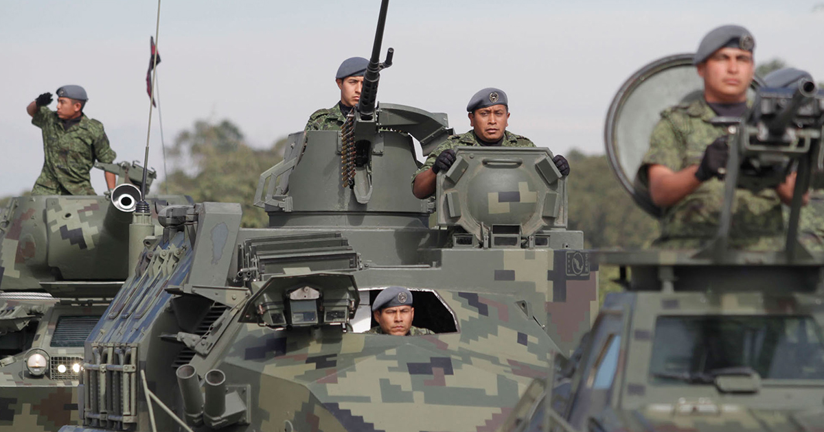 Fuerzas armadas despliegan 56 mil soldados al mes contra delincuencia