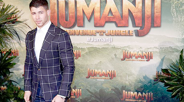 Nick Jonas actúa en Jumanji: Bienvenidos a la jungla