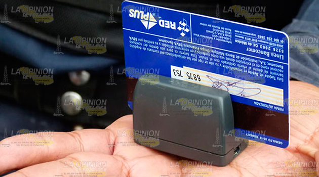 Alertan sobre clonación de tarjetas de crédito