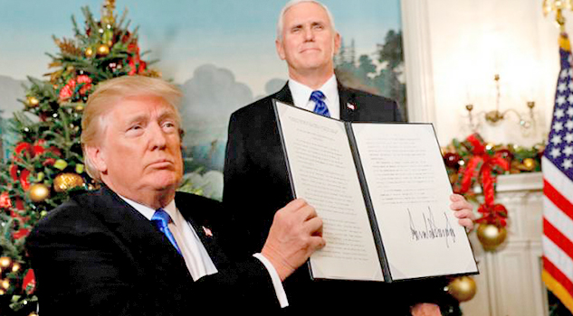 Líderes del mundo condenan decisión de Trump sobre Jerusalén