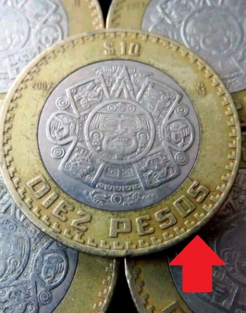 ¿Tienes monedas raras de 10 pesos? en internet pueden llegar a valer incluso 100 veces más